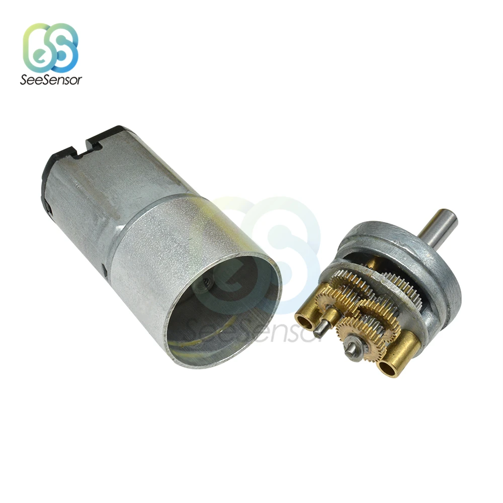 16GA-030 DC 6V 12V Gear Motor Electric High Torque 30 60 100 150 200 300 RPM | Обустройство дома