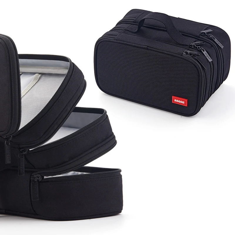 

New High Quality Us Pencil Case Kids Boys Cartoon Pen Bag Students Pencil Box Stationery Bag Girls Canvas Case School Supplies