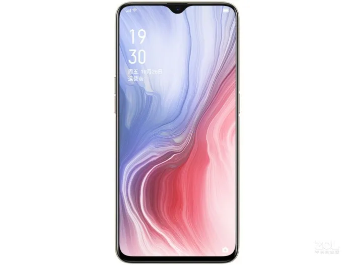 OPPO Reno Z 6," AMOLED капли воды экран Поддержка NFC 2340x1080 4035 мАч Восьмиядерный отпечаток пальца+ Лицо ID