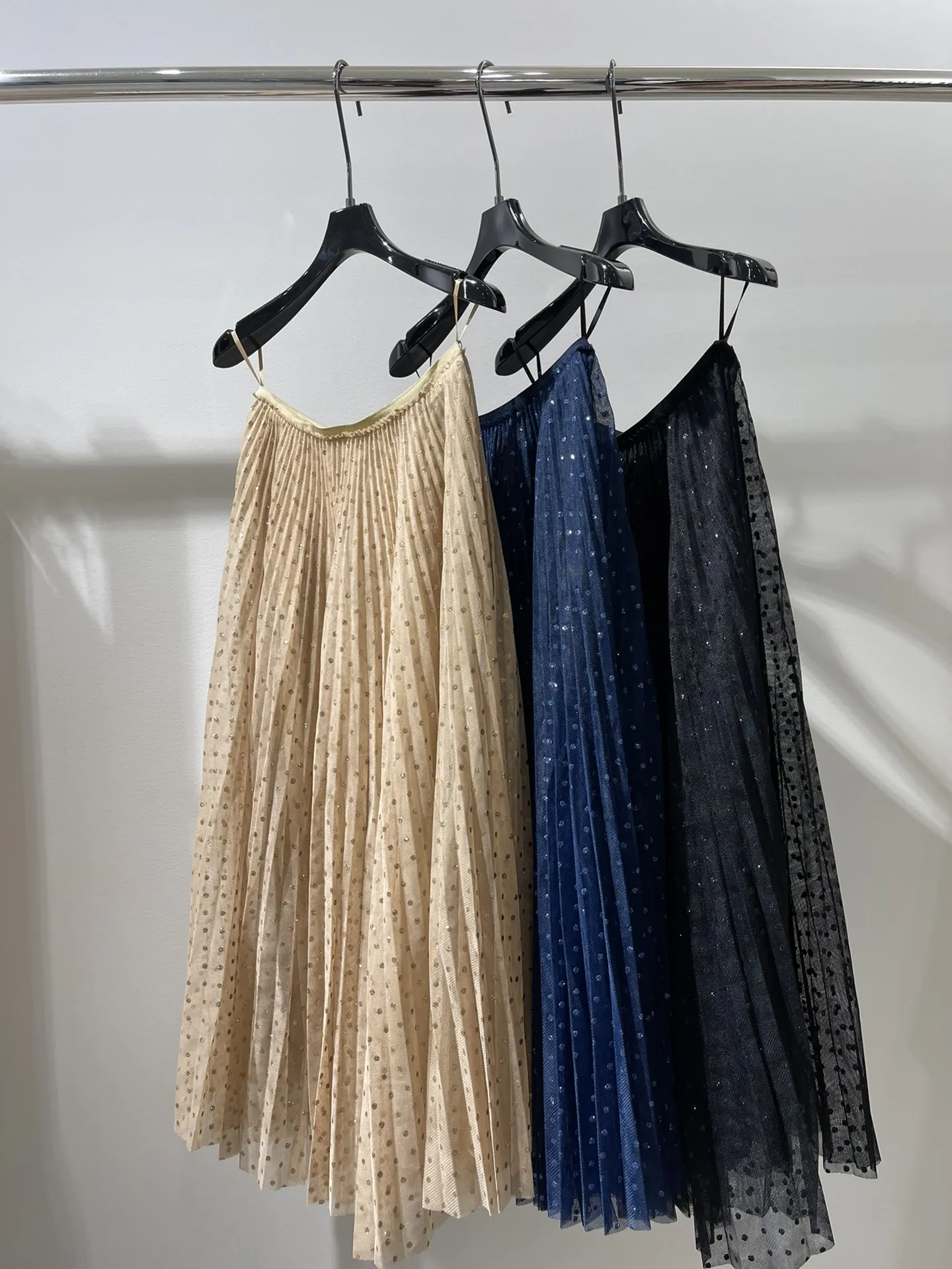 

2022 New Arrival Mesh Runway Designer Haute Couture High Quality Custom Chic European Style Women Skirt