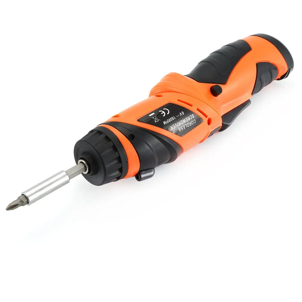 X power 6V аккумуляторные электрические отвертки набор сверл со светодиодным