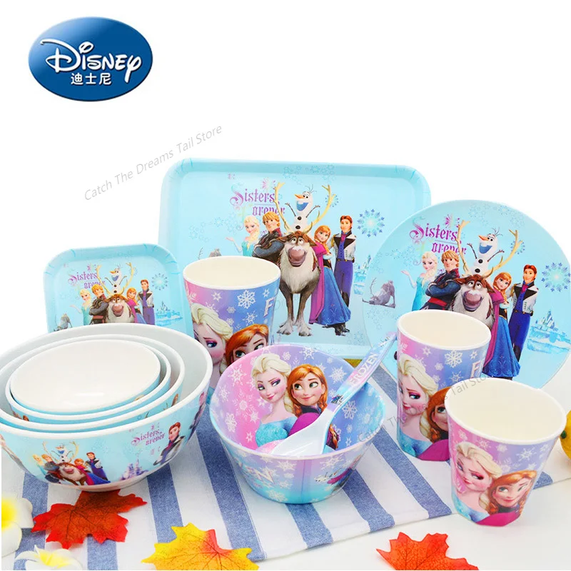 Холодное сердце посуда Disney детская милые модные кухонные принадлежности