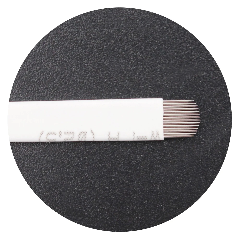 20 штук одноразовые Перманентный микроблейдинг ручка для вышивки с 7 контактным/9