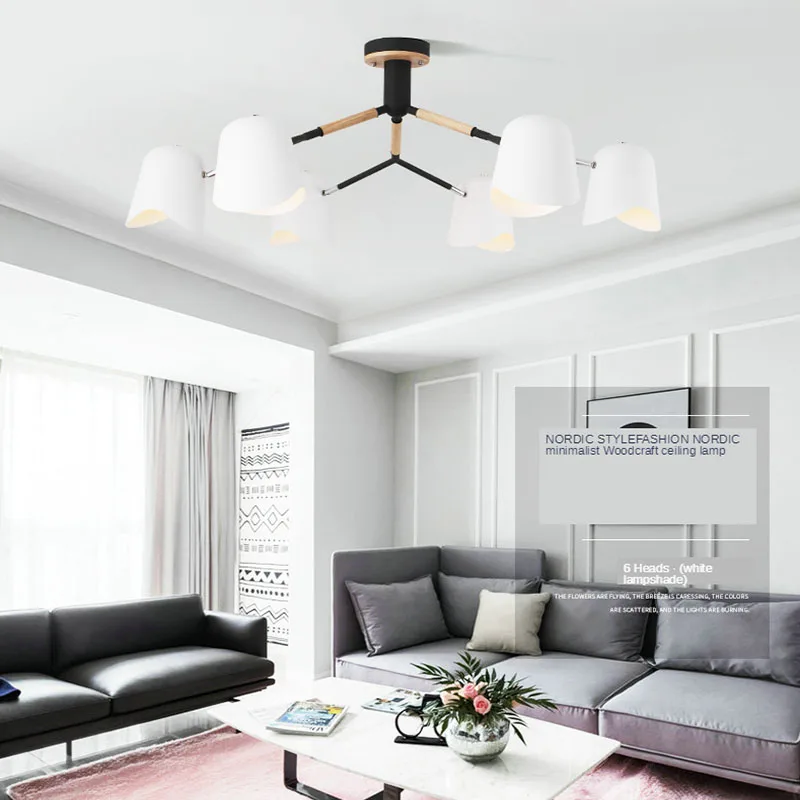 

modern chandelier wooden LED chandelier dining led light ceiling living ceiling lamp bedroom LED ceiling lights factory direct