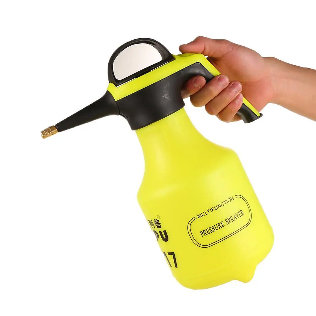 New Gardening Watering Cans Device Pressure Yellow Gas 2L Type | Инструменты