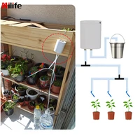 indoor plants drip irrigation device timer watering system kit automatic watering pump controller 8 drip heads intelligent