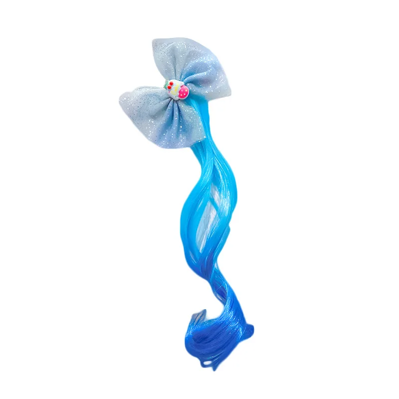 

Colorful Wig Hairpins Hairgrips for Girls Children Twist Braid Fake Hair Hair Clips Kid Baby Barrettes Hair Accessories Headwear