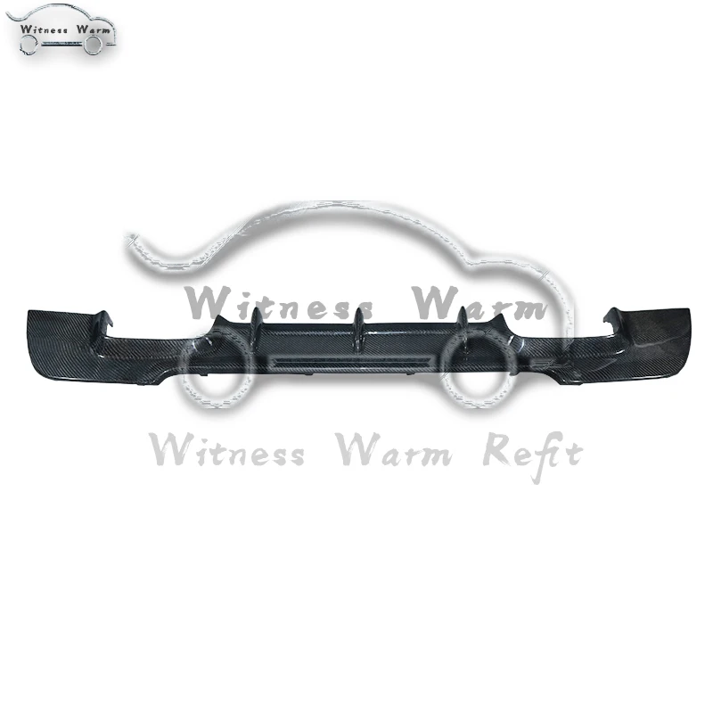 Автомобильный задний бампер из углеродного волокна диффузор спойлер для BMW 3