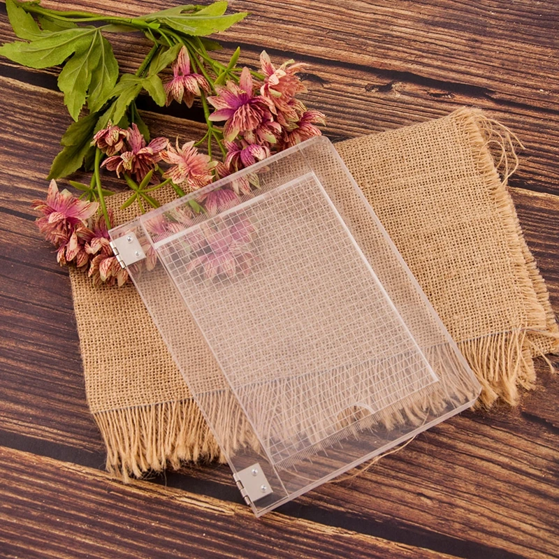 Stamping Platform Tool Positioning Scrapbook Craft Transparent Clear Stamp Folding Boards | Дом и сад