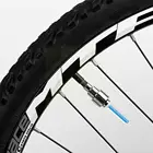 Цветная Индукционная газовая насадка, неоновые колпачки для велосипедных спиц, колпачки для шин, клапан, велосипедная лампа светильник колпачок колеса светодиодный светодиодная спица, водонепроницаемая T3W3