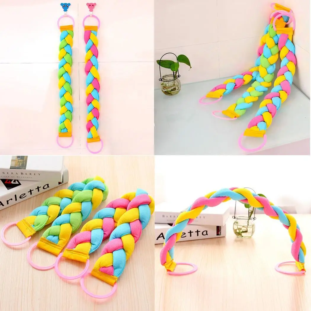 Скрученная Мочалка для ванной Душевой спинкой скруббер двухстороннее полотенце