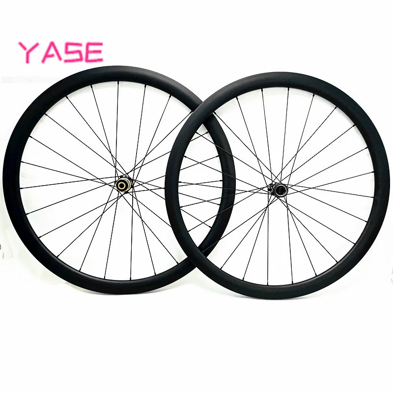 Дорожные дисковые колеса бескамерные 38x26 мм асимметричная колесная система novatec