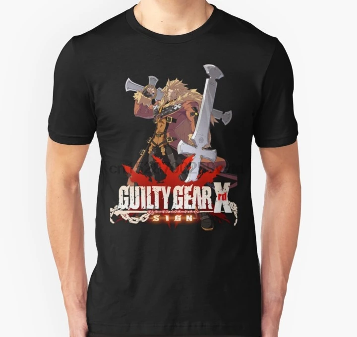 Мужская футболка Guilty Gear Xrd Leo унисекс wo тройники топ|Мужские футболки| |