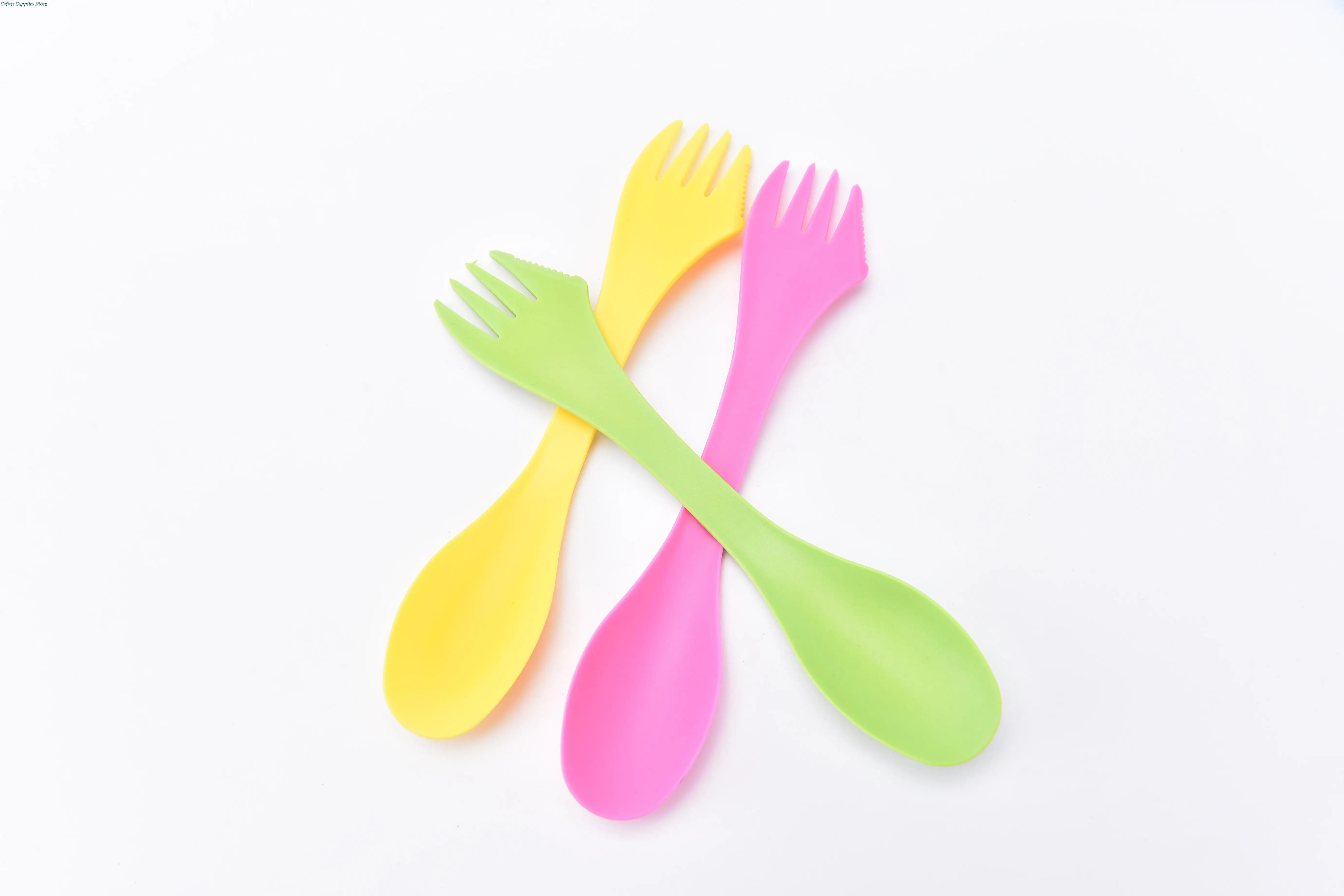 Новинка 6 шт. многофункциональная походная посуда Спортивная комбо Ложка Вилка