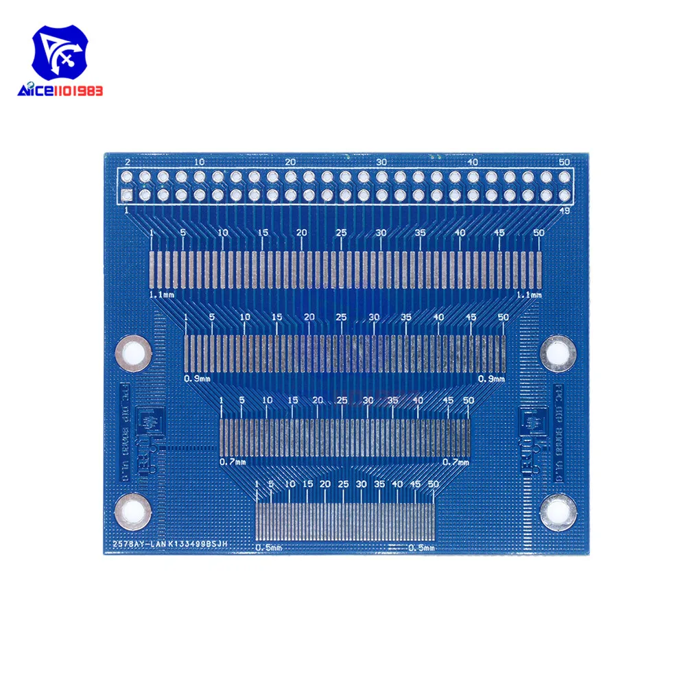 Печатная плата diymore с 0 5 мм на 1 2 контактным шагом FPC 3 дюйма TFT ЖК конвертер SMD для DIP