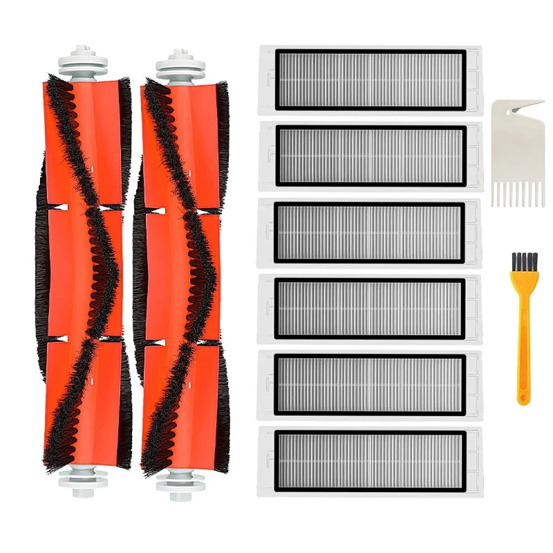 

Комплекты аксессуаров для робота-пылесоса Xiaomi Roborock S50 S51 S5 E20 Roborock запчасти фильтр боковая щетка рулонная щетка