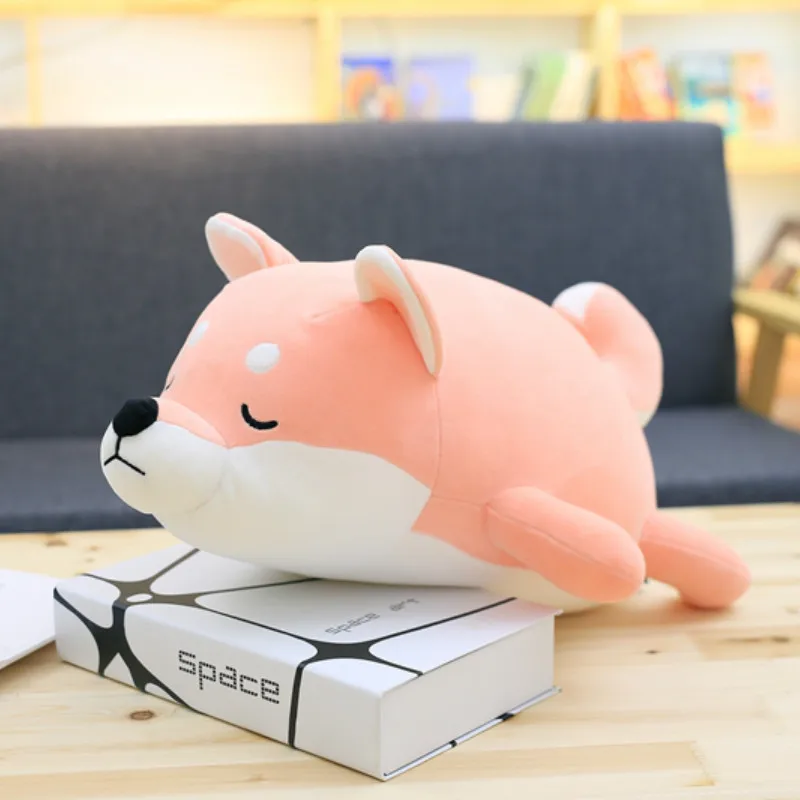 Мягкая Подушка плюшевая собака милый мультфильм корги плюшевые игрушки для