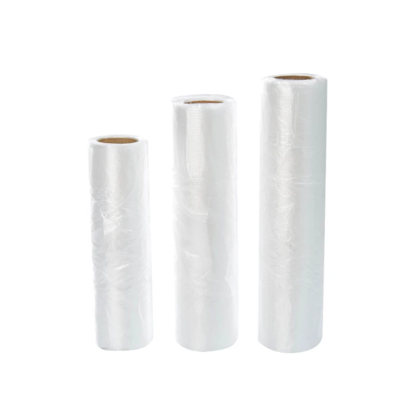 1 рулон прозрачной Еда сумка для хранения на кухне мусорный мешок белые сумки