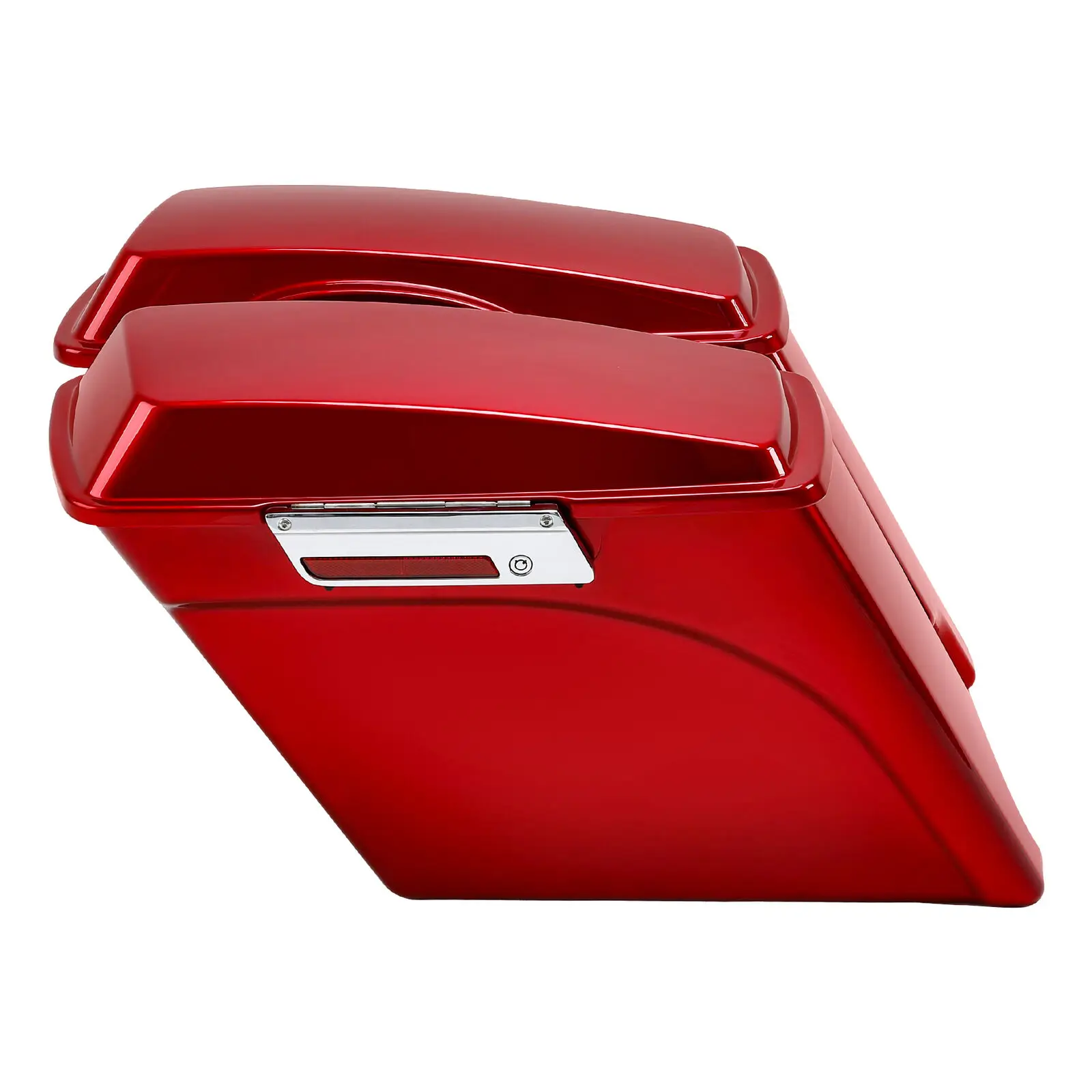 Мотоциклетные удлиненные жесткие сумки седельные 5 дюймов с крышками для Harley Touring