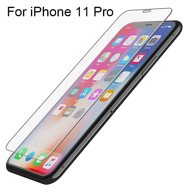 Закаленное стекло для iphone 6 6S 8 7 X XS Max XR 5S SE 11 Pro, защитная пленка для экрана iphone 6 verre tremp - Цвет: For iPhone 11 Pro