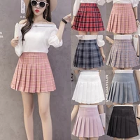 pleated skirt short skirt womens summer autumn winter womens new skirt korean high waist sexy a line skirt
