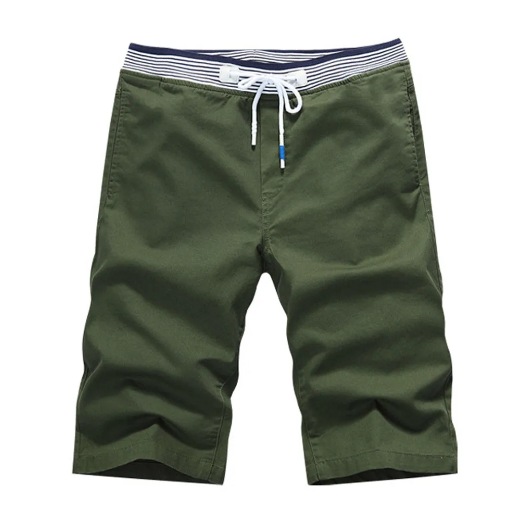 

2020 summer solid casual shorts men cargo shorts plus size 4XL beach shorts M-4XL pantalones cortos hombre