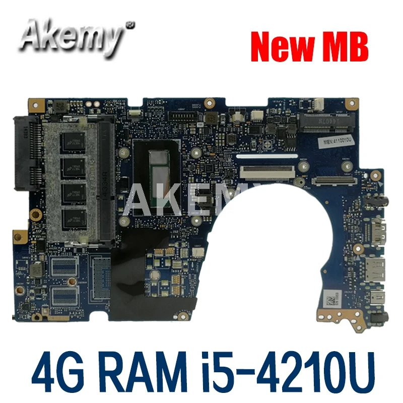 Akemy UX303LAB материнская плата для ноутбука Asus UX303LA UX303LB UX303LN U303L 4G RAM i5 4210U