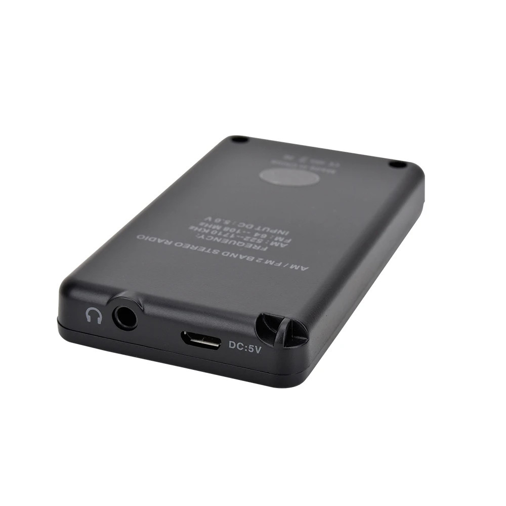 Универсальный мини-радио Портативный AM/FM двухдиапазонный стерео карманный