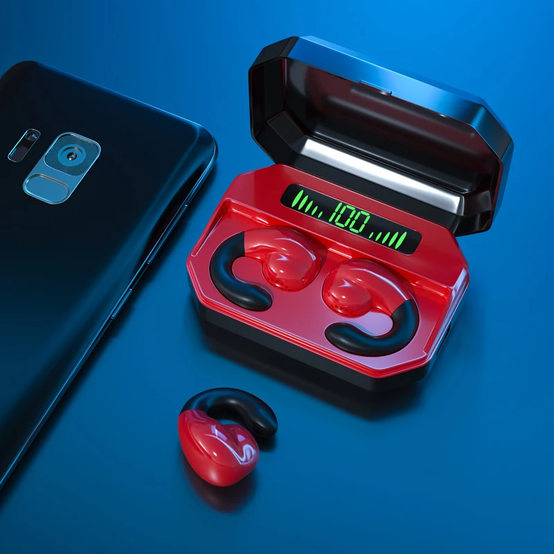 1500 мАч Беспроводные наушники с костной проводимостью Bluetooth V5.0 спортивные