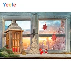 Yeele фотофоны для фотографий Рождественские фоны оконный фонарь фон для фотосъемки виниловый фотографический фон для фотостудии реквизит