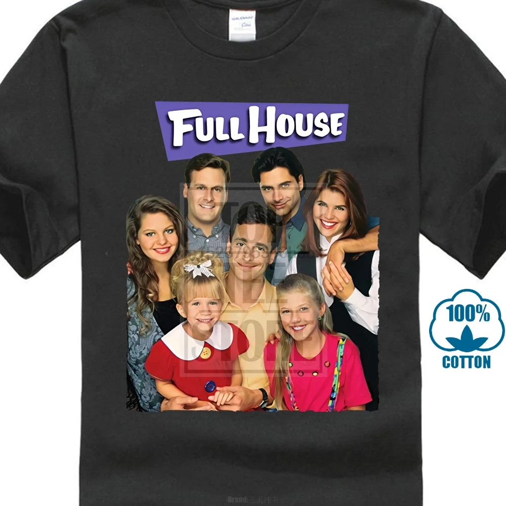 Постер Full House V1 футболка розовый небесно голубой желтый K зеленый все размеры от S
