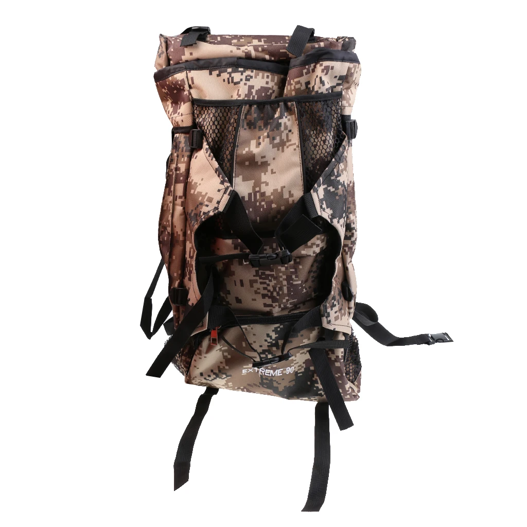 

90L Large Mountaineering Rucksack Backpack Camping Hiking Outdoor Bag