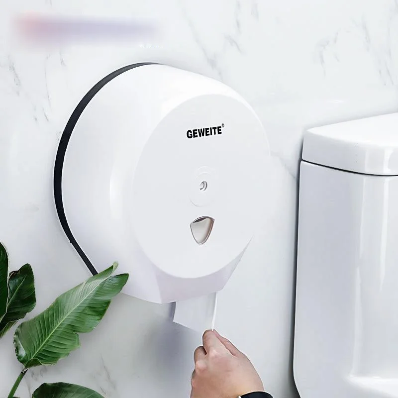 

New Nordic Simple Round Tissue Box Large Paper Tube Toilet Waterproof Roll Stand Toilet Hotel Wall-mounted Large Roll Carton