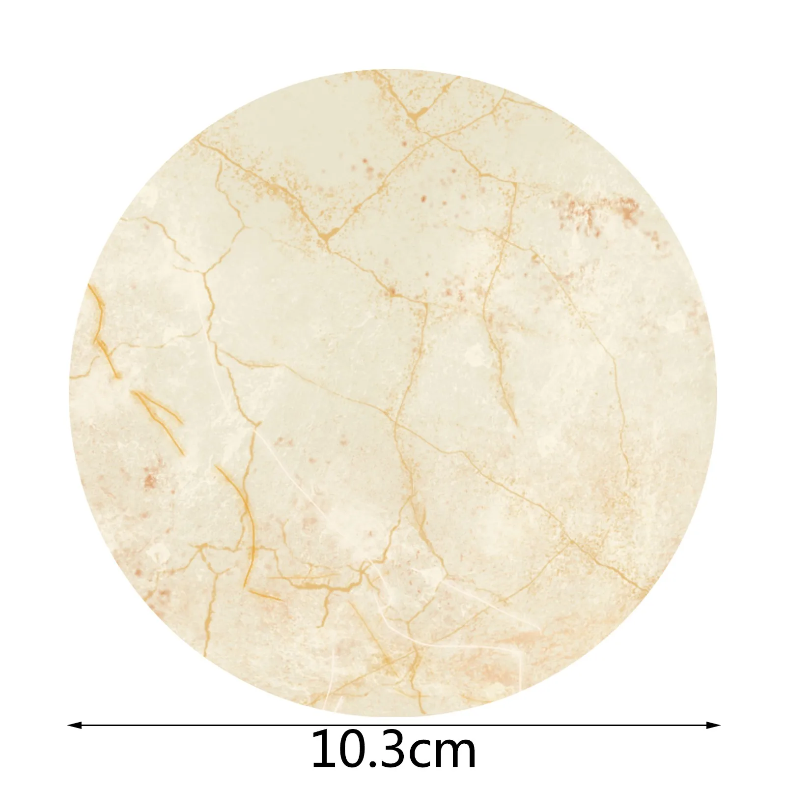 

6-Piece Set Creative Cup Coasters Nordic Style Insulated Round Ceramic Coffee Mug Coasters Absorbent Hot Pads With Bracket #BL2