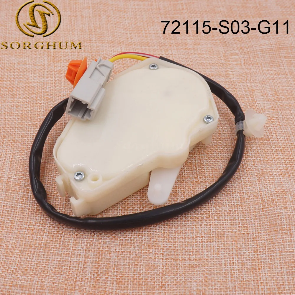 

Новый двигатель привода переднего правого дверного замка Подходит для Honda CR-V preвстроенный 1997 1998 1999 2000 2001 LHD 72115S03G11 72115-S03-G11