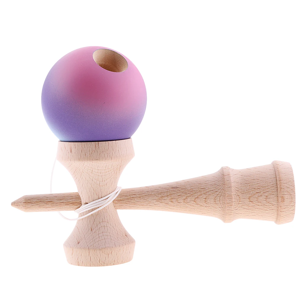 18 см деревянные Kendama умелые жонглирование мяч игрушка для детей взрослых День рождения Рождественский подарок