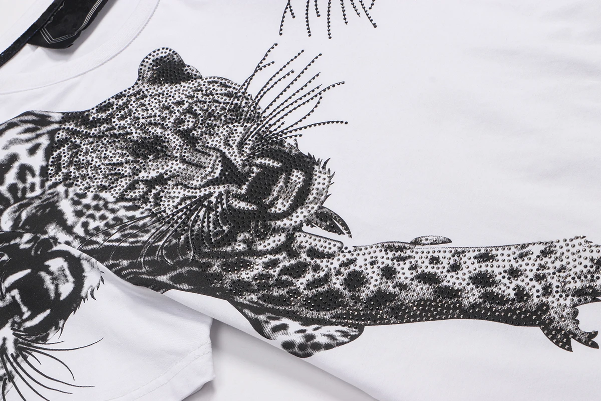 

PP 2021 Fashion Sport T-Shirt Men's Short Sleeve Round Neck Tops Street Style