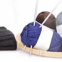 80cm 2 0 10 mm stainless steel circular knitting needles crochet needles for knitting diy weaving pins needle craft tools