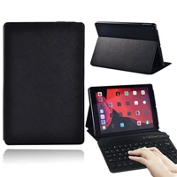 for apple ipad 10 2 inch 9th generation 2021 pu leather tablet stand folio cover wireless keyboard bluetooth keyboard