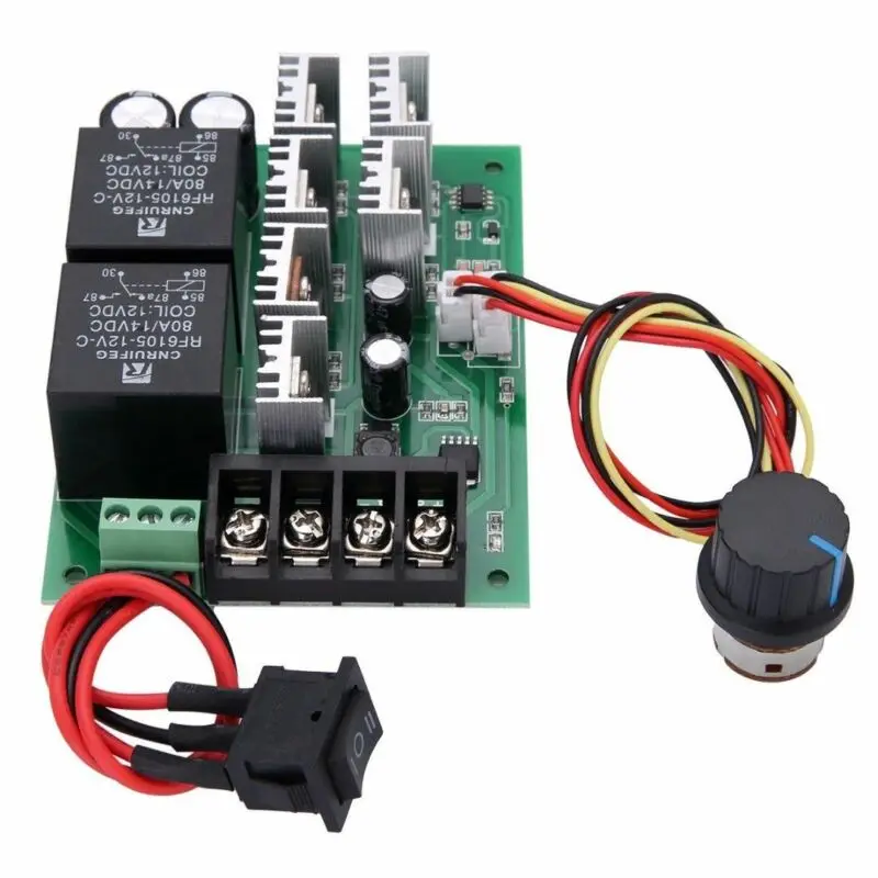 

1*Speed Controller Accessory Speed Controller PWM CW.CCW Reversible Switch Adjust Current Motor Controls