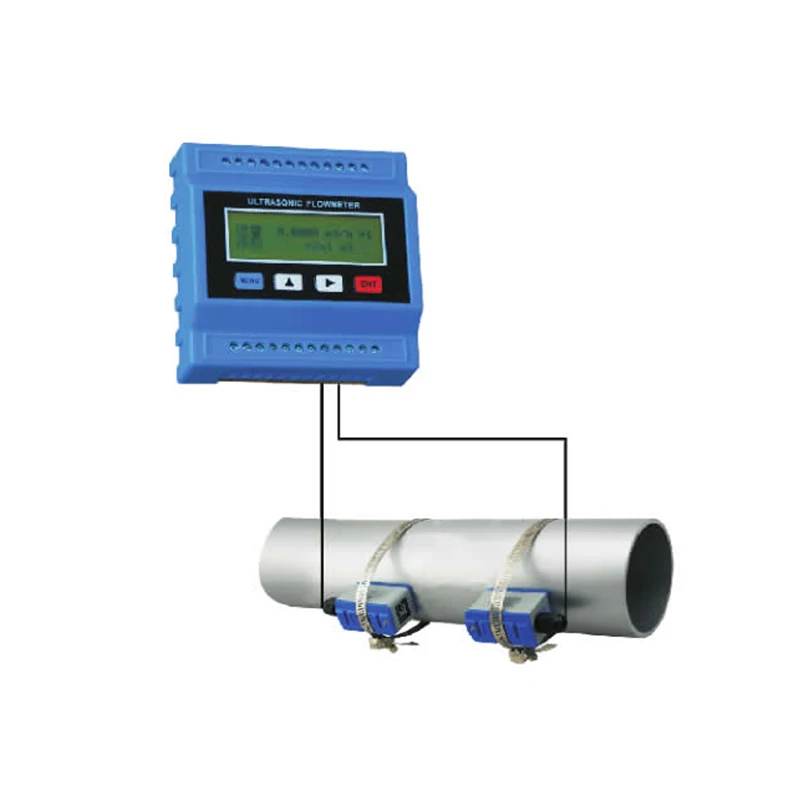 Расходомер для трубопровода ультразвуковой измеритель расхода воды с DN50 на DN700 4