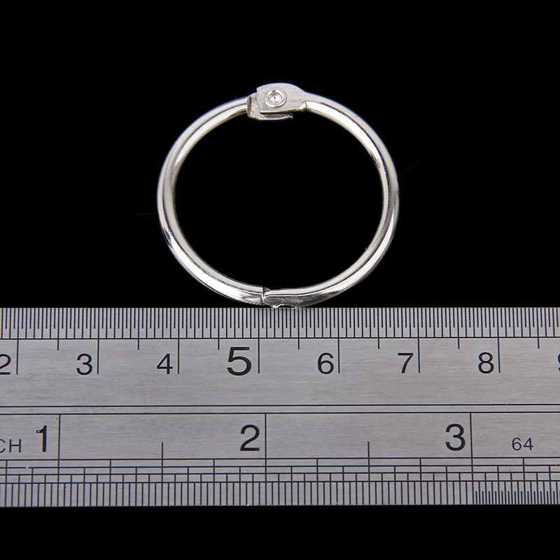 

10 X Folding Rings for Scrapbooks Albums-20mm with 10 X Clamp Rings for Scrapbooks Albums-15mm