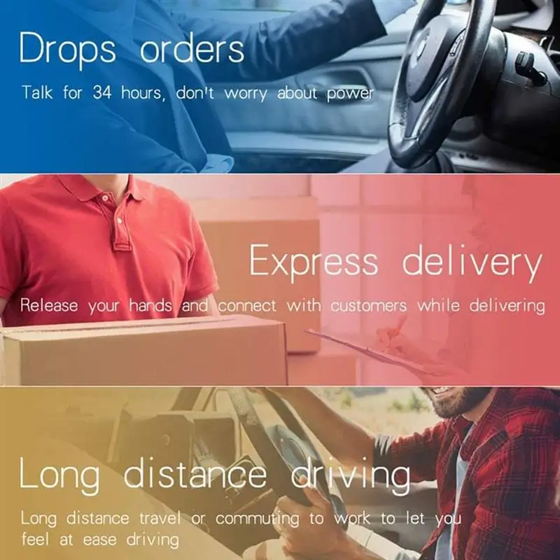24 часов воспроизведения бизнес Bluetooth гарнитура автомобиль Громкая связь