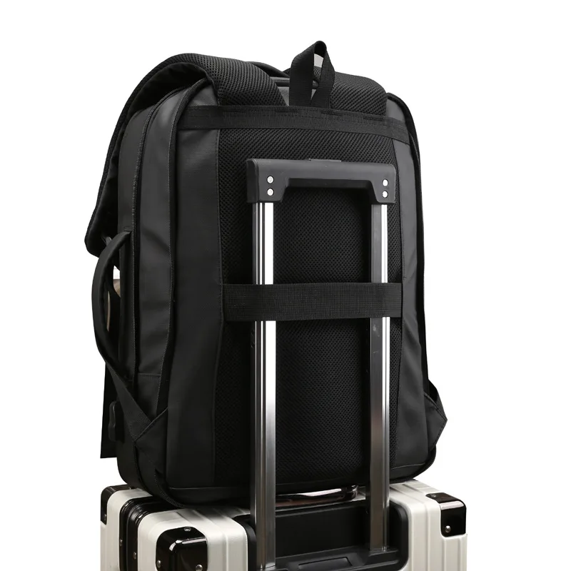 

Expansion Waterproof Nylon laptop Backpack 15 15.6 inch Large Travel Backpack men Outdoor Multi-function usb charger Backpack