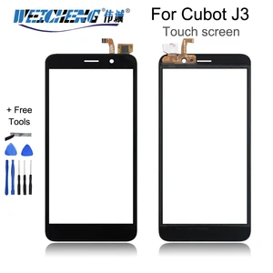 Сенсорный экран дигитайзер для Cubot J3 Сенсорная панель стеклянная линза сенсорная панель для Cubot J3 экран