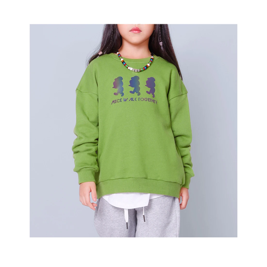 Одежда для девочек свитер Новинка 2019 года сезон осень зима Детский цвет радуги