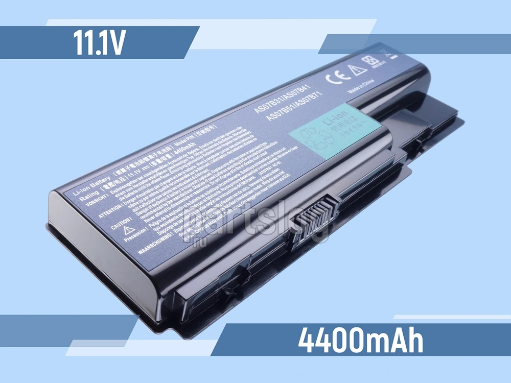 Аккумулятор для Acer 5315 11.1V 4400mAh|Аккумуляторы ноутбуков| |