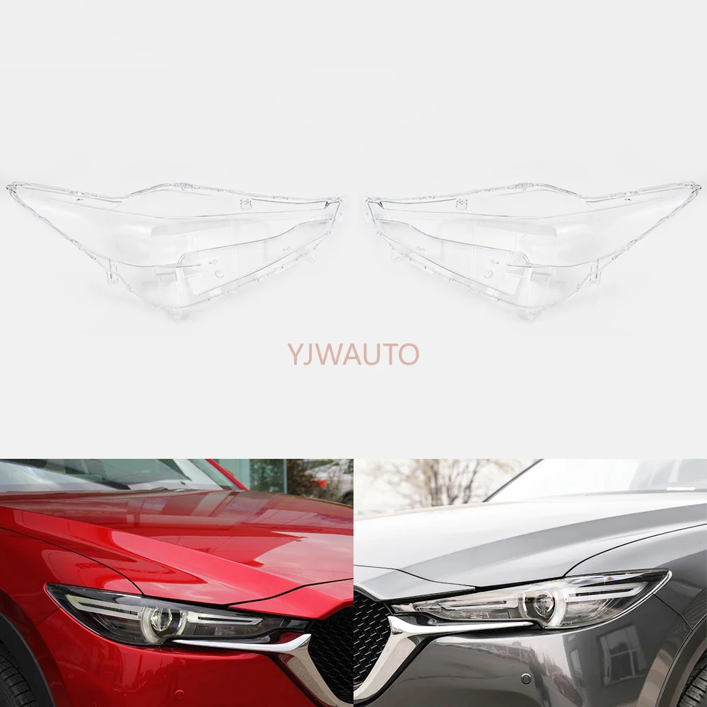 マツダcx 5 16 19用ヘッドライトレンズ 車のヘッドライトカバー 交換用シェル Leather Bag