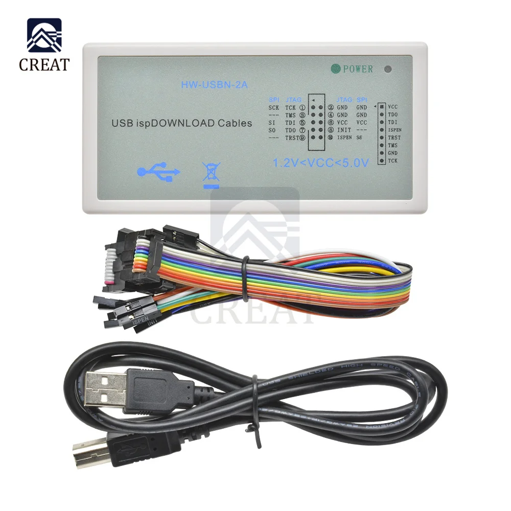 Сетчатый USB-программатор для загрузки Jtag ISP-кабель с USB-кабелем перемычка провод
