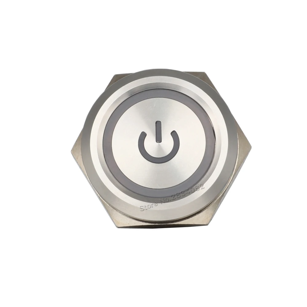 30 мм металлический кнопочный переключатель 6 220V кольцо высокого качества